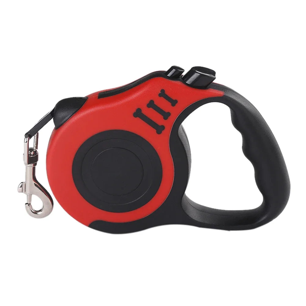 Guia Retrátil Automática para Cães – Corda Extensível de 3m ou 5m