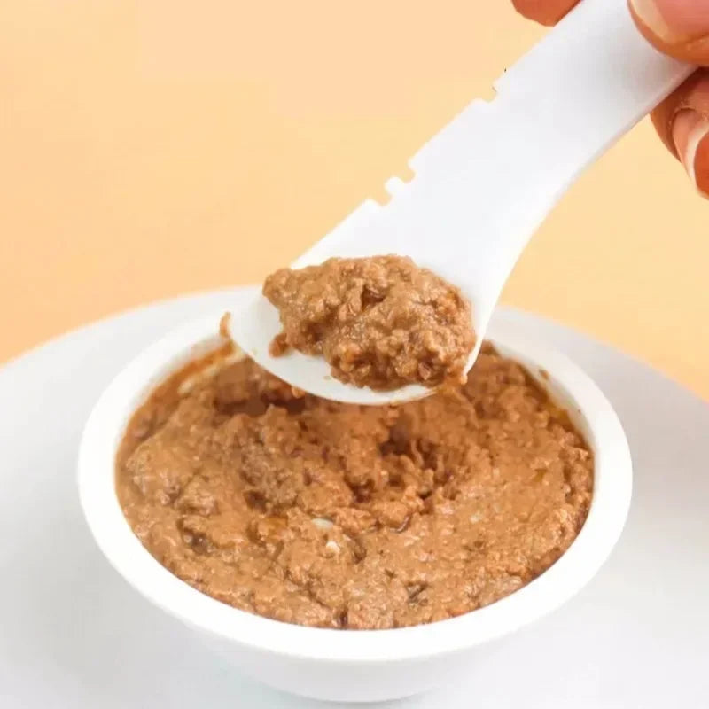 Colher para Comida Enlatada de Pets – Ideal para Rações Úmidas de Cães e Gatos