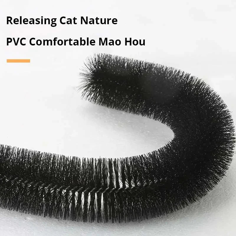 Autoescova para Gatos com Arco – Brinquedo de Higiene e Arranhador Integrado