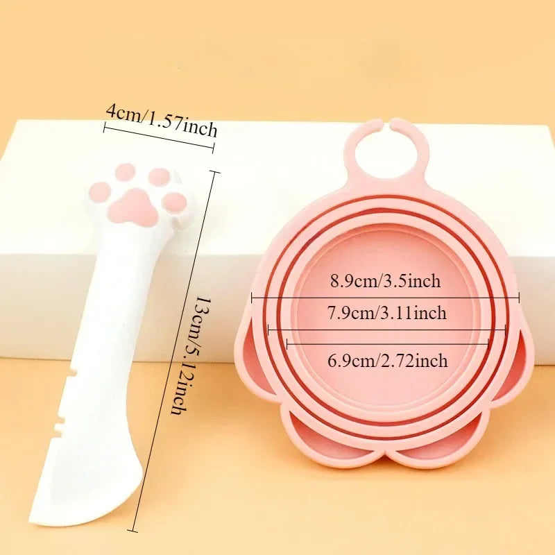 Colher para Comida Enlatada de Pets – Ideal para Rações Úmidas de Cães e Gatos