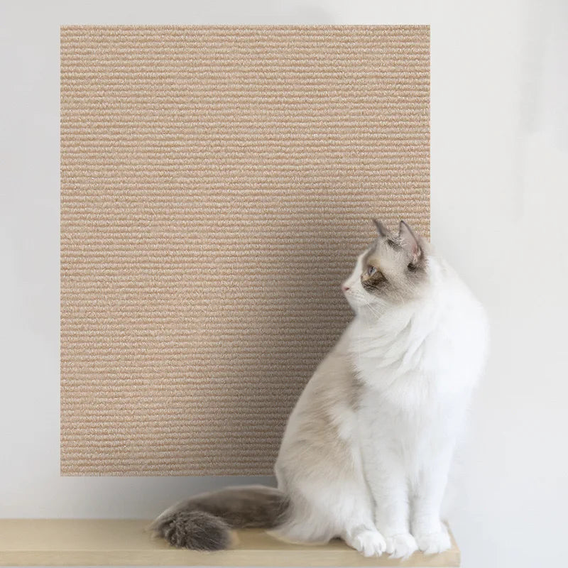 Tapete Arranhador Adesivo para Gatos – Proteção de Sofá e Paredes