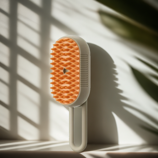 Escova Removedora de Pelos a Vapor 3 em 1