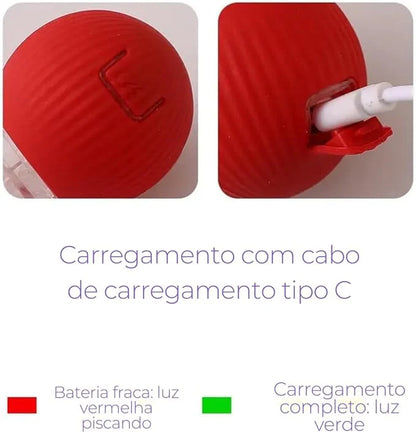 Bola interativa para cães e gatos